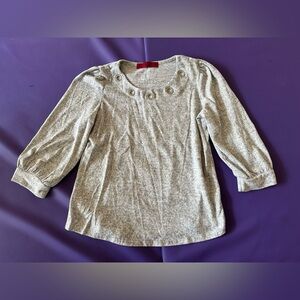 Gray Lightweight Sweater Top